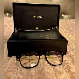 ✨ LINDA FARROW LFL724 LUXE EYEGLASSES NEW IN BOX 🔥